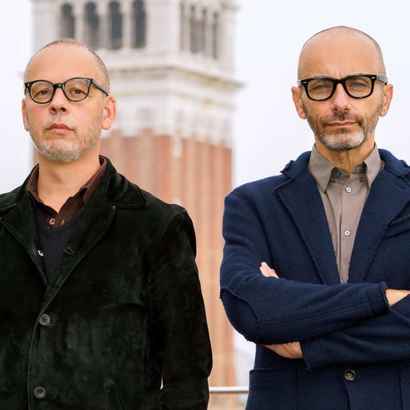3- (da sx) Gianni Forte e Stefano Ricci (ricciforte), Direttori del Settore Teatro  © Andrea Avezzù(1)